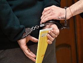 Заседание по делу боксера Сергея Татевосяна, обвиняемого за нападение на представителей власти с применением оружия, в Пресненском районном суде