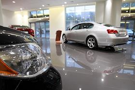 Новый салон Lexus City Plaza в бизнес-центре 'Парус'