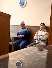 Оглашение приговора сотрудникам ФГУП 'Администрация гражданских аэропортов' Николаю Лубенцову и Алексею Губину в Головинском суде