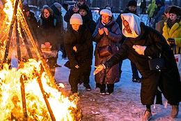 Khurals and rituals in the St. Petersburg Datsan Gunzechoinei on the occasion of the onset of Sagaalgan - the Buddhist New Year according to the lunar calendar.
