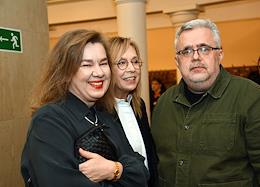 The 11th annual The Art Newspapper Russia award ceremony at the Pushkin Moscow Drama Theatre.
