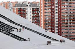 Works on the dismantling of the all-season ski complex 'SnezhKom'.