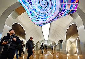 Жанровые фотографии. Виды станций Большой Кольцевой Линии (БКЛ) московского метрополитена