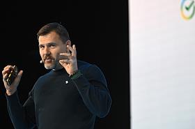 Презентация программы цифровизации бизнеса 'Мои СберРешения' в Большом зале комплекса 'Сбербанк-Сити'