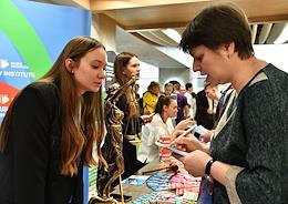 Open Doors Day at the Peoples' Friendship University of Russia (PFUR).