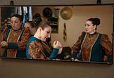 Concert of the Song and Dance Ensemble 'Cossacks of Azov' on the occasion of the Day of the Cultural Worker in the City Palace of Culture.