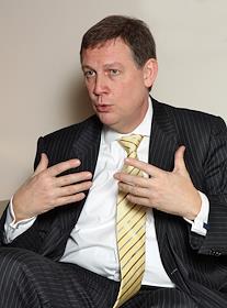 Томми Хелсби, председатель правления Kroll Assotiates Europe в гостинице 'Балчуг'