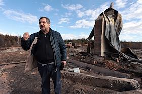 Последствия пожара в поселке Сосьва. Интервью с Натигом Мамедовым, отцом Ганзафара Мамедова, обвиняемого по делу о нарушении требований пожарной безопасности, халатности и причинении смерти по неосторожности