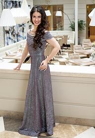 Начальник отдела по работе с VIP-клиентами по Северо-Западному федеральному округу банка 'РостФинанс' Наталья Коломиец в интерьерах отеля 'Индиго'