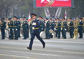 Парад Победы в Новосибирске, посвященный 78-й годовщине Победы в Великой Отечественной войне