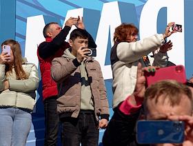 Генеральная репетиция Военного Парада, посвященного 78-ой годовщине Победы в Великой Отечественной войне