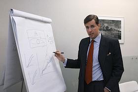 Александр Кочубей - управляющий директор 'Ренессанс управление инвестициями' интервью в Бизнес-центре 'Аврора Бизнес Парк'