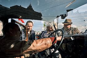 IV Международный транспортный фестиваль SPbTransportFest на Манежной площади