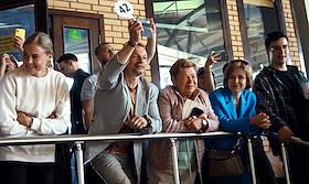 VI аукцион племенных животных Ленинградской области в деревне Энколово Всеволожского района в конно-спортивном комплексе 'Дерби'