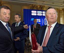 Press conference of the Council of the VTB United League, which approved the composition of the participants, the format and regulations of the League Championship in the 2023/24 season at the Four Season Hotel.