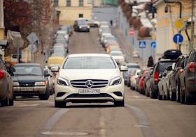 Автомобиль Mercedes. Реклама для 'Панавто'