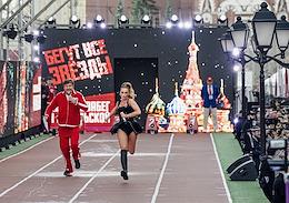 Athletics Week in Moscow. Star race on Nikolskaya street.