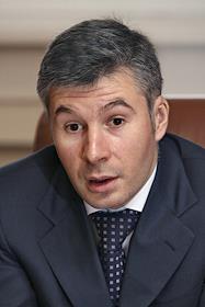 Генеральный директор ООО 'Межрегионгаз' Кирилл Селезнев в зале заседаний редколлегии в ИД 'КоммерсантЪ