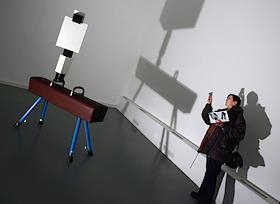 Выставка Кирилла Макрушина 'Сальто-мортале' в галереe 'XL' центра современного искусства 'Винзавод'