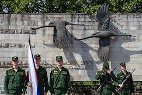 Памятные мероприятия в день памяти и скорби на Невском мемориальном кладбище