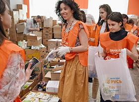 День открытых дверей в благотворительном фонде 'Банк еды 'Русь'