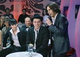 Съемки новогодней программы 'Две звезды' на Первом канале