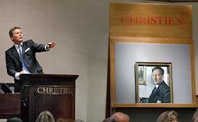 Аукцион Christie`s на русской антикварной неделе в Лондоне. Серия холстов Юрия Анненкова. Annenkov_Portrait_of_Aleksandr_Nikolaevich_Tikhonov