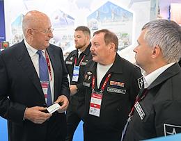 Press tour of the exhibition hall of the Federal Medical and Biological Agency, during which innovative developments, medical rehabilitation technologies and the possibilities of mobile medicine for the Ministry of Defense and the defense industry at the Patriot Exhibition and Convention Center will be demonstrated