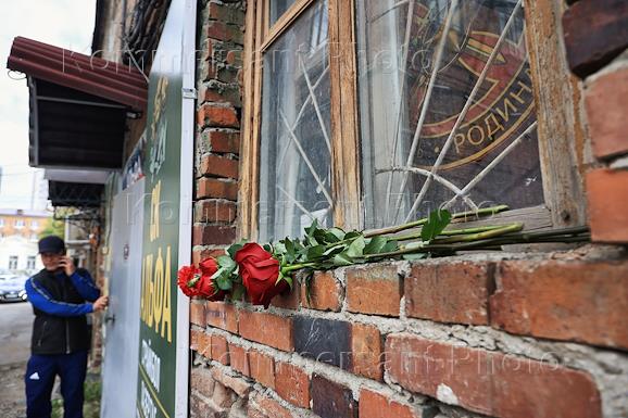 Ситуация у центра набора в ЧВК «Вагнер» в Екатеринбурге