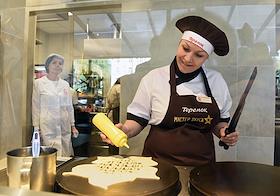 Открытие очередного ресторана компании 'Теремок' на проспекте Энгельса 33