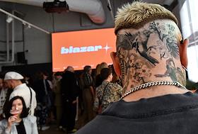 Церемония открытия ярмарки молодого современного искусств Blazar — официальный спутник 11-й Международной ярмарки современного искусства Cosmoscow