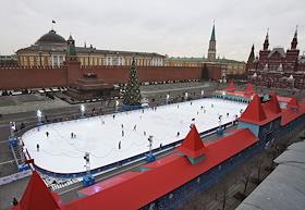 Каток на Красной площади