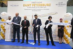 Первый прямой рейс из Абу-Даби в Пулково авиакомпанией Etihad Airways