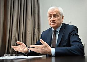 Генеральный директор компании «Т Плюс» Андрей Вагнер во время интервью