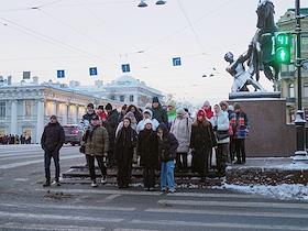 Жанровые фотографии. Виды Санкт-Петербурга