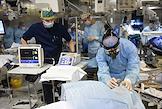 Eye surgery on a patient with a rare Hippel-Lindau disease at the Federal State Institution 'National Medical Research Center' MNTK 'Eye Microsurgery' named after S.N. Fedorov.' The operation was performed by surgeon Ernest Boyko