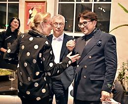Andrey Malakhov's birthday and New Year's meeting with friends in the Krassky interior salon