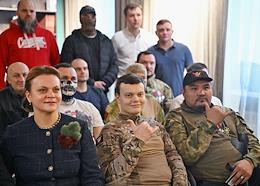 Presentation of combat veteran certificates to former fighters of the Wagner PMC and the first loyalty cards at the Unified Center for Support of Participants of the Special Military Operation (SMO)