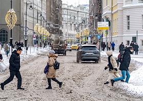 Жанровые фотографии. Виды Москвы