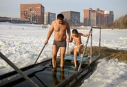 Epiphany holiday in Tomsk