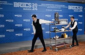 Первое заседание шерп и су-шерп стран БРИКС в рамках российского председательства в организации в гостинице «Лотте Отель»