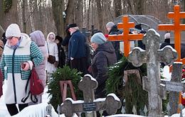 Memorial Day of Saint Blessed Xenia of Petersburg at the Smolensk Cemetery