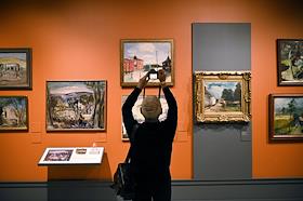 Выставка 'Группа 13. В переулках эпохи' в Музее русского импрессионизма