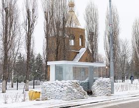 Укрепления остановок общественного транспорта в Белгороде