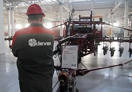 Opening of a plant for the production of trailed and mounted agricultural and municipal equipment. The first stage of the plant was launched by the Klever company, a subsidiary of Rostselmash