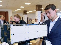 All-Russian exhibition of innovations in space 'Boiling Point' on the territory of the Lenpoligrafmash technology park