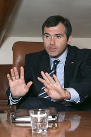 Президент компании МТС Леонид Меламед в зале заседаний редколлегии ИД 'Коммерсант'