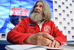 Press conference of Fedor Konyukhov and a team of travelers on the topic: “Fedor Konyukhov on a new expedition to the Arctic and planned world records”, dedicated to the preparation of a motor paragliding expedition to the North Pole, in the TASS press center