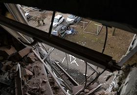 Обстрел в центре Донецка, в результате погиб один человек, еще один пострадал