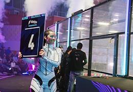 International phygital tournament 'Games of the Future 2024'. Battle of robots at the Kazan State Circus